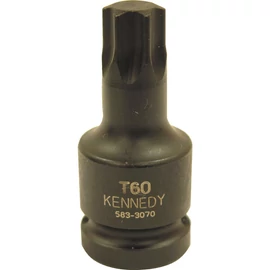KENNEDY T50 torx feltűzhető erősített csavarbehajtó 1/2" meghajtóval.