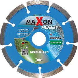Diatech Maxon 125x7x22,2 gyémánttárcsa bark