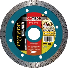 Diatech Pyton 125 * 1,2 gyémánttárcsa