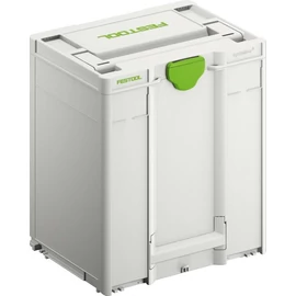 Festool SYS3 L 187 Systainer széles alapfelülettel. Kompatibilis szállítórendszerekkel, biztosítva a rendet és áttekinthetőséget. Vásárolja meg webshopunkban!