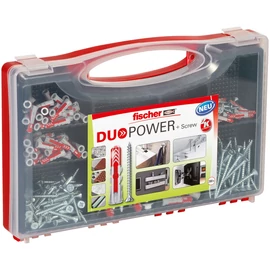 Fischer  REDBOX DUOPOWER dűbel készlet+SHR 1db
