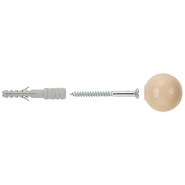 Fischer TS 8 S ajtóütköző fekete 1db