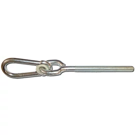 HINTAKAMPÓ+KARAB  M12x190 mm-es metrikus hintakampó+10x100 mm-es karabiner