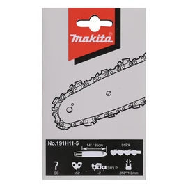 MAKITA fűrészlánc 35 cm, sz:52, 1,3 mm, 3/8&amp;quot; 91PX