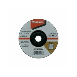 Makita Csiszolótárcsa 150x6x22 Inox