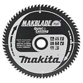 Makita körfűrészlap Makblade Plus 255x30mm Z72