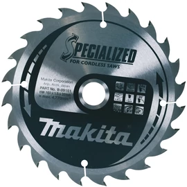 Makita körfűrészlap akkus 160x20mm Z24