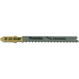 Makita  BiM B-53 szúrófűrészlap LAMINÁLT, befejező, TPI:15, L:82mm (5 db/cs)