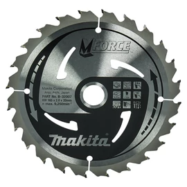 Makita körfűrészlap Mforce 165x20mm Z24
