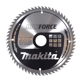 Makita körfűrészlap Makforce 190x30mm Z60
