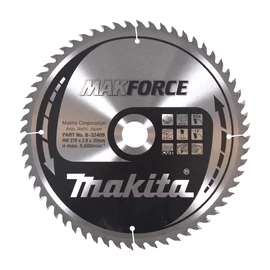 Makita körfűrészlap Makforce 270x30mm Z60
