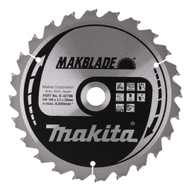 Makita körfűrészlap Makblade 190x20mm Z24