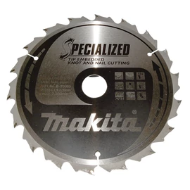 Makita körfűrészlap SZÖG, CSOMÓSFA 210x30mm Z18