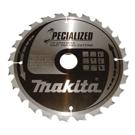Makita körfűrészlap SZÖG, CSOMÓSFA 210x30mm Z24