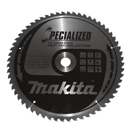 Makita körfűrészlap SZÖG, CSOMÓSFA 355x30mm Z60