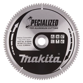 Makita körfűrészlap 305x30mm Z100 ALU