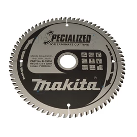 Makita körfűrészlap LAMINÁLT 216x30 Z72
