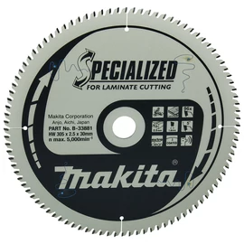Makita körfűrészlap LAMINÁLT 305x30 Z96