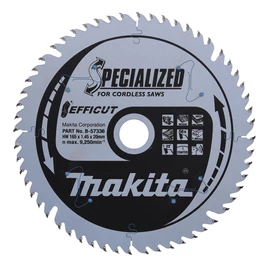 Makita EFFICUT körfűrészlap merülő 165x20mm Z56