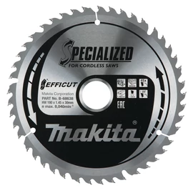 Makita EFFICUT körfűrészlap 190x30mm Z45 FA