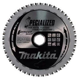Makita EFFICUT körfűrészlap 150x20mm Z48 FÉM