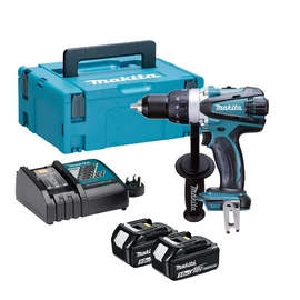 Makita DDF458RTJ 18V LXT Li-ion 91Nm fúró-csavarbehajtó 2x5,0Ah