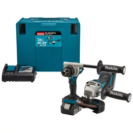 Makita DLX2430TJ 18V LXT Li-ion BL szett DDF486+DGA504+2x5,0Ah MP4