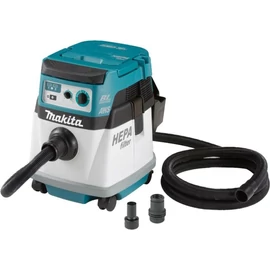 Makita DVC154LZ 2x18V LXT Li-ion BL AWS 9,8kPa 90W HEPA száraz porszívó 15L Z