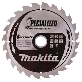 Makita EFFICUT körfűrészlap 235x30mm Z24 FA