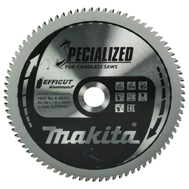 Makita EFFICUT körfűrészlap 260x30mm Z81 ALU