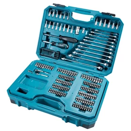 Makita 221 részes szerszámkészlet műanyag kofferben