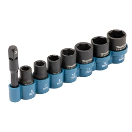 Makita 1/2&amp;quot; CR-MO gépi dugókulcs készlet 8db-os