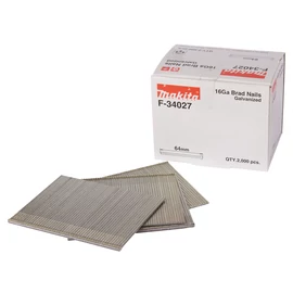 Makita fejnélküli szeg galvanizált 64mm x 1,3mm 16GA DBN600