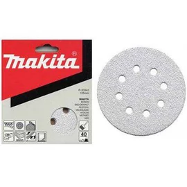 MAKITA Excenterpapír tépőz. fehér 125mm K60 (50 db/cs)