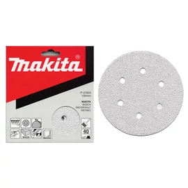 MAKITA t.zár.csisz.papír K100 150mm  150-es tépőzáras fehér (10 db/cs)