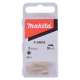 Makita gyémánt-zafír bevonatú bit PZ1 25mm 3db