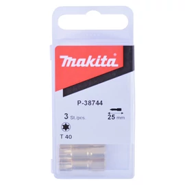 Makita gyémánt-zafír bevonatú bit T40 25mm 3db