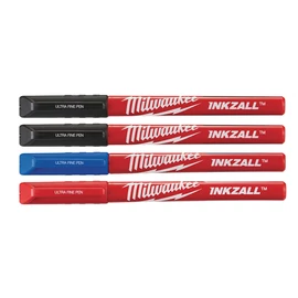 Milwaukee INKZALL™ Filctoll 0,6 mm hegyű Színes (4 darabos kiszerelés)