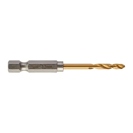 Milwaukee Fémfúró Shockwave HSS-G TiN 3.2mm (2 db/cs)