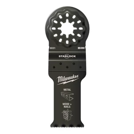 Milwaukee Multitool Starlock Merülő fűrészlap Bimtál (Fém, Fa + Szeg) 28x47 mm 1 db