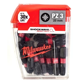 Milwaukee Shockwave bit CD PZ3 25mm (25 db/cs)