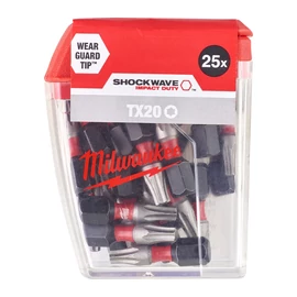 Milwaukee Shockwave bit CDTX20 25mm (25 db/cs)