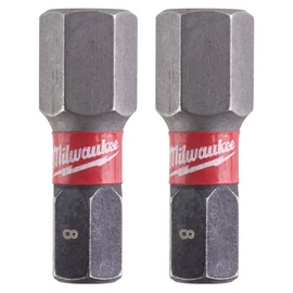 Milwaukee Shockwave bit Hex8 25mm-2db