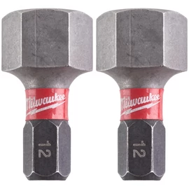 Milwaukee Shockwave bit Hex12 25mm (2 db/cs)
