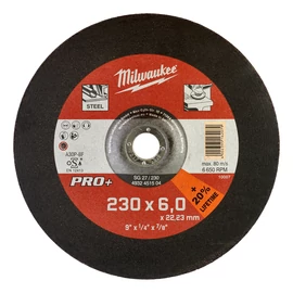 Milwaukee Csiszolókorong fémhez 230x6 Hajlított SG27 PRO+ /1db
