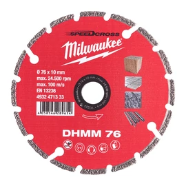 Milwaukee Gyémánttárcsa multimaterial 76mm  - 1 db
