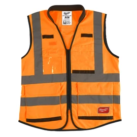 Milwaukee Prémium Láthatósági mellény, narancssárga - S/M 1 db