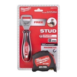Milwaukee STUD 5m mérőszalag + tri lobe üvegnyitó