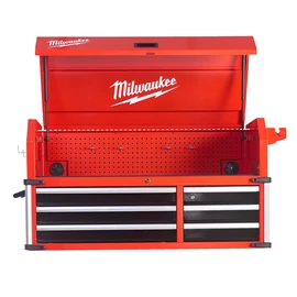 Milwaukee 46˝ / 117 cm 6 fiókos acél tároló felső láda - 1 db