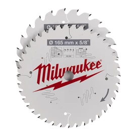 Milwaukee Körfűrészlapok 165 x 24T/40T - 2 db